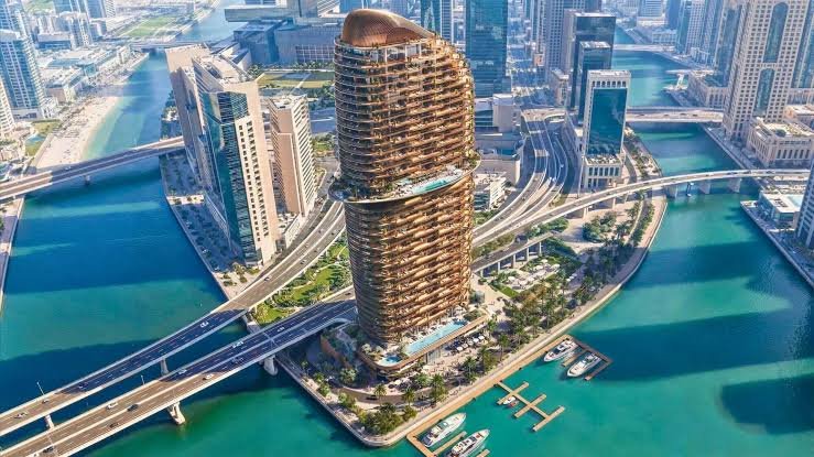 Al Maryah Island Abu Dhabi waterfront skyline