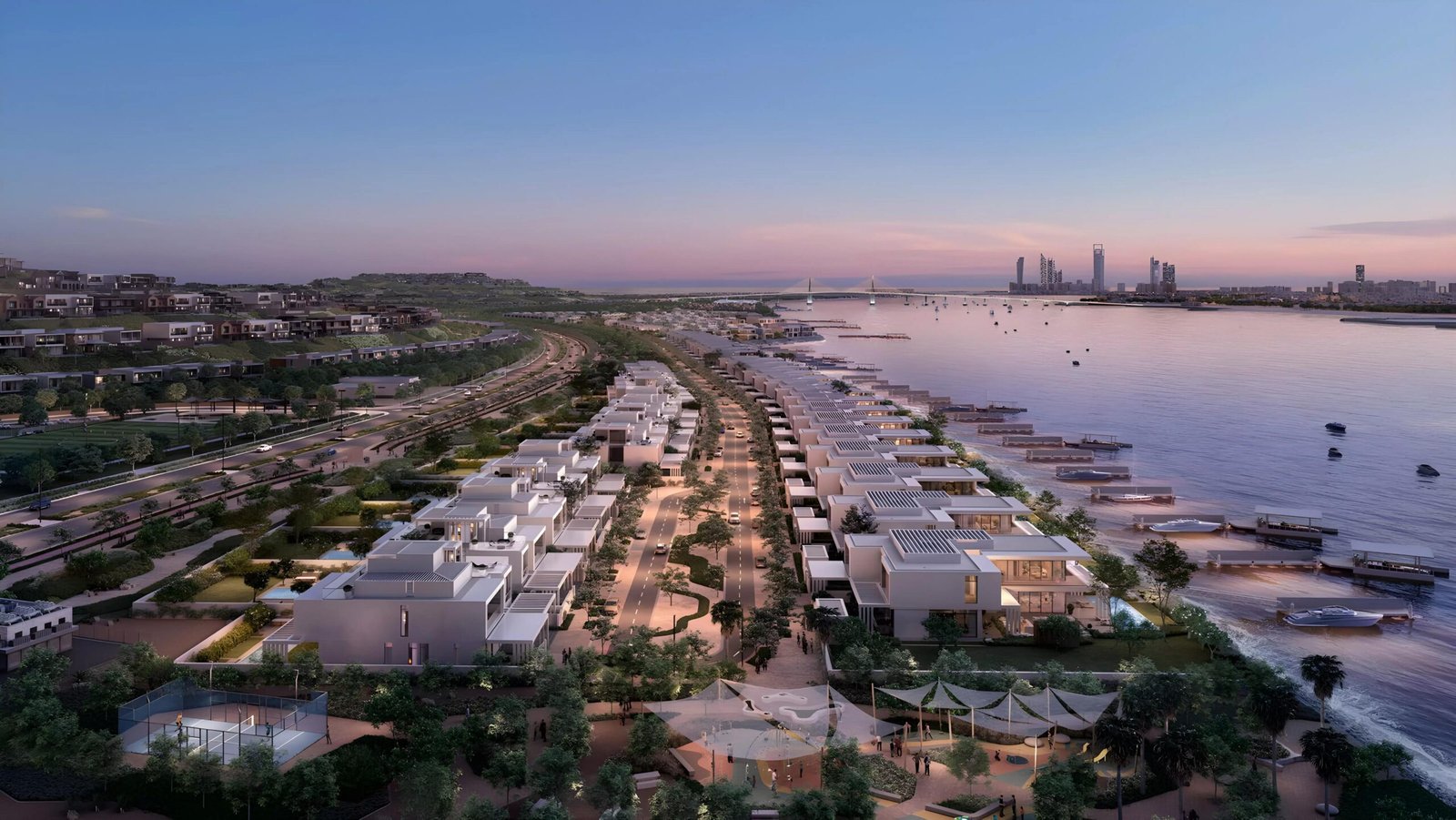 Hudayriyat Island Abu Dhabi coastal residential community