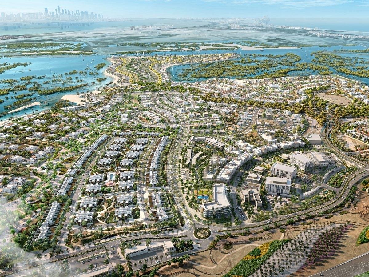 Jubail Island Abu Dhabi waterfront villas and mangroves